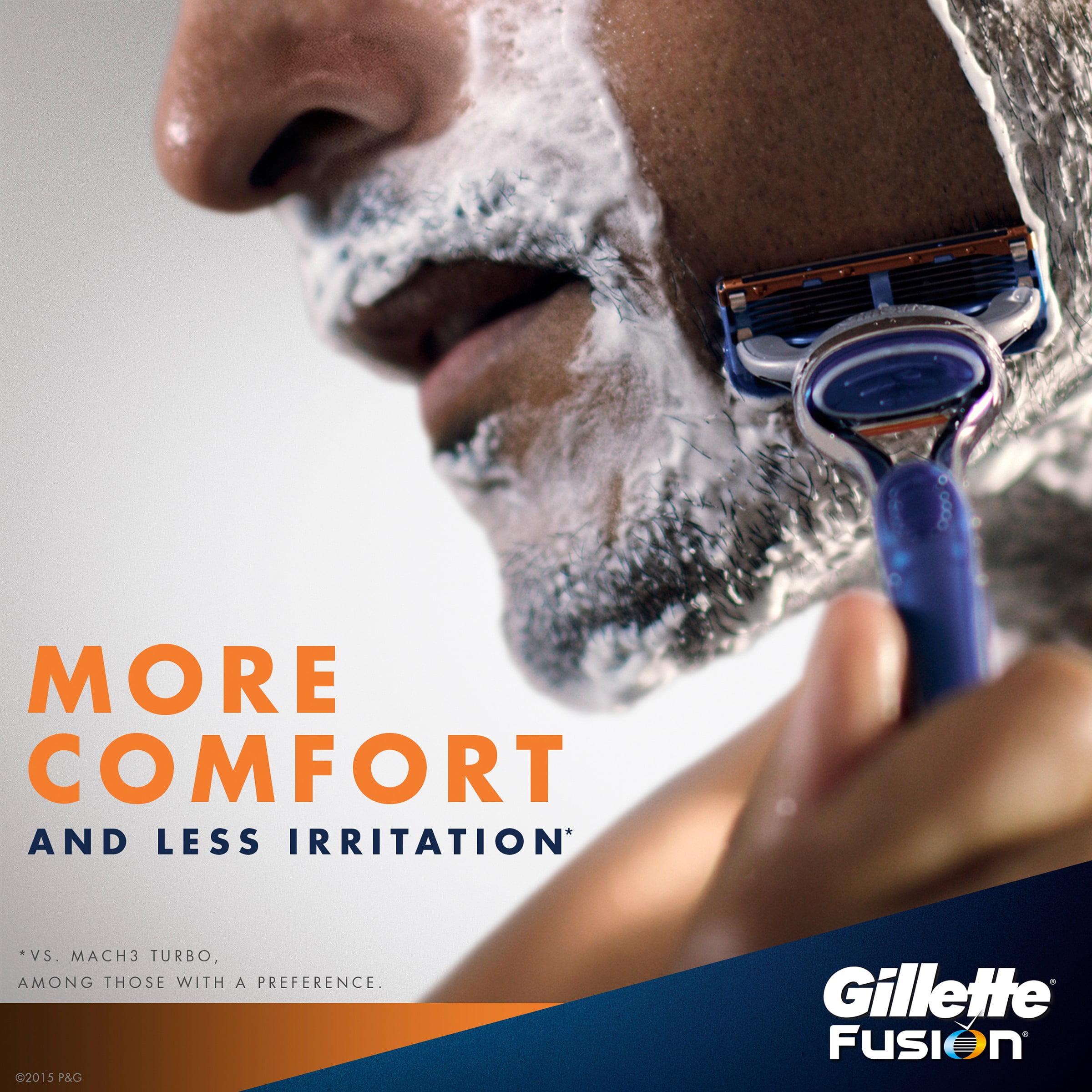 Gillette Fusion Razor & Replacement Cartridges 2 pc Pack