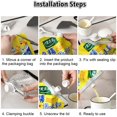 thumbnail image 5 of Food Bag Closures, Food Storage Clips, Plastic Bag Sealing Clips, 5 of 5