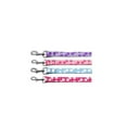 thumbnail image 3 of Dog Supplies Diagonal Dots Nylon Collar Baby Blue Medium, 3 of 3