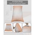 thumbnail image 7 of LightSalmon Ombre Body Pillow Covers, Modern Gradient Abstract Art Soft Bed Throw Pillowcases Breathable Cooling Long Lumbar Body Pillow Sham Cover for Bed Sofa 20''x54'', 7 of 7