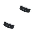 thumbnail image 3 of Seitruly Electric Jewelry Display Turntable Mirror Corved for Cake Model Shop 3D Negro 2piezas, 3 of 4