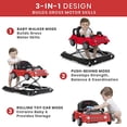 thumbnail image 2 of Jeep Classic Wrangler 3 en 1 Grow with Me Walker por Delta Children, rojo, 2 of 5