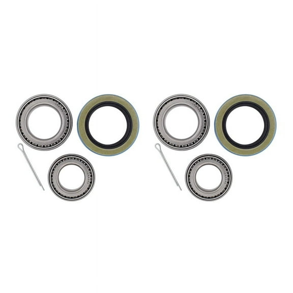 2X Trailer Hub Bearings Kit for 3500 1.719 Inch Spindle 84 Axle L68149 L44649
