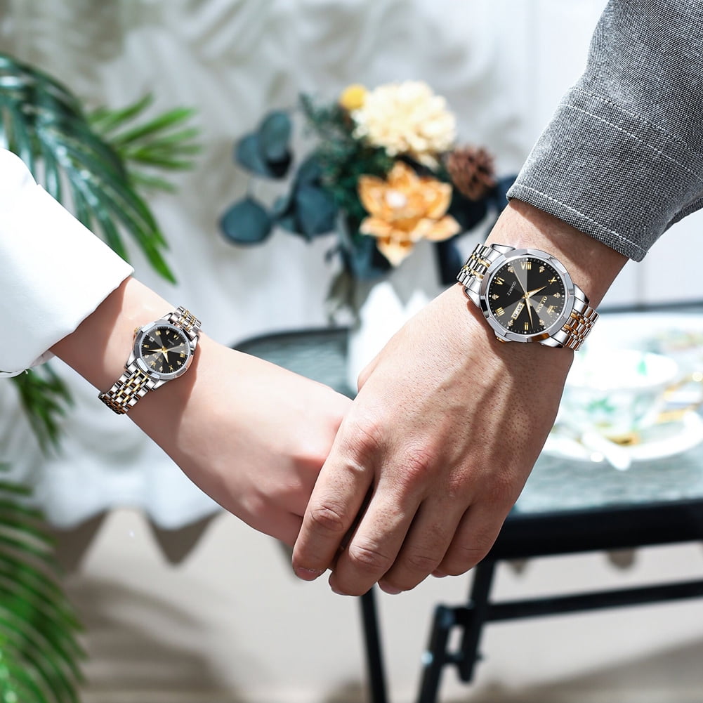 Coppia di orologi per lui e per lei in promozione