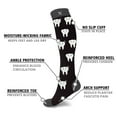thumbnail image 3 of Compression Socks Knee High - Made for Running, Athletics and Pregnancy - 3 Pair, 3 of 7