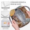 thumbnail image 3 of Disketp Relaxing Cat With Orange Juice Bolsa Térmica para Almuerzo, Lonchera con Abertura Amplia y Gran Capacidad, Organizador Reutilizable para Mujeres, Hombres y Adultos, 3 of 6