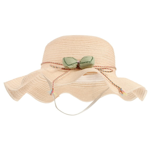 NUOLUX Kids Straw Hats Hat Sungirl Baby Hat Girls Toddler Floppy Gardening Summer Women Kids Protection