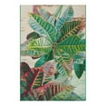 thumbnail image 2 of Unique Loom Outdoor Botanical Collection Area Rug - Foliage (4' 1" x 6' 1" Rectangle Multi/Blue), 2 of 11