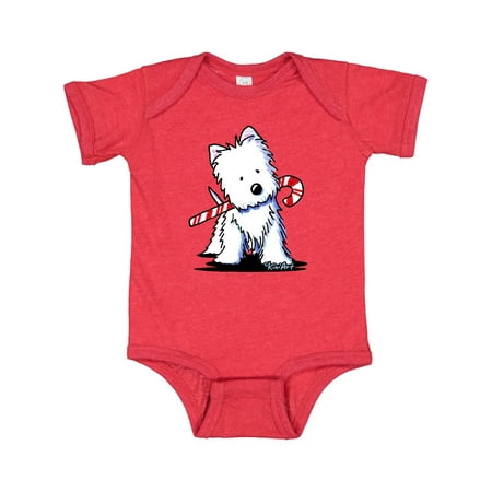 

Inktastic Candycane Cutie Westie Gift Baby Boy or Baby Girl Bodysuit