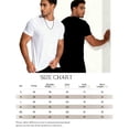 thumbnail image 7 of Men’s 180GSM Heavyweight Cotton Crew Neck Tee Solid Basic Soft Durable Casual Shirts S-3XL, 3 Pack, 7 of 7