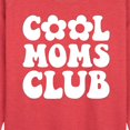 thumbnail image 2 of Instant Message - Cool Moms Club - Women's Lightweight French Terry Pullover, 2 of 6