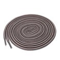 thumbnail image 1 of INSPIRE CHIC Lacet de Botte Unisexe Rond en Corde à Rayures Bicolores 1/5 Épais 90cm / 35.43 Pouces Gris Clair Brun, 1 of 4
