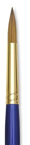 Robert Simmons Sapphire Series Synthetic Brushes Short Handle 1//2 in angle shader S57