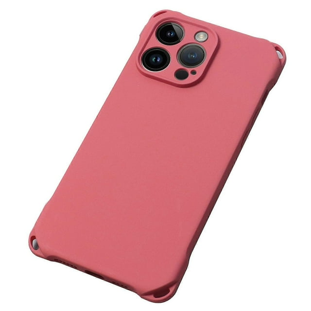 For iPhone 16 Pro Max Case Four Corners Fall Protection TPU Back Cover - Light Purple