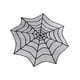 thumbnail image 2 of Mantel redondo de Halloween con diseño de telaraña y diseño gótico. Red de 75 cm, 2 of 9