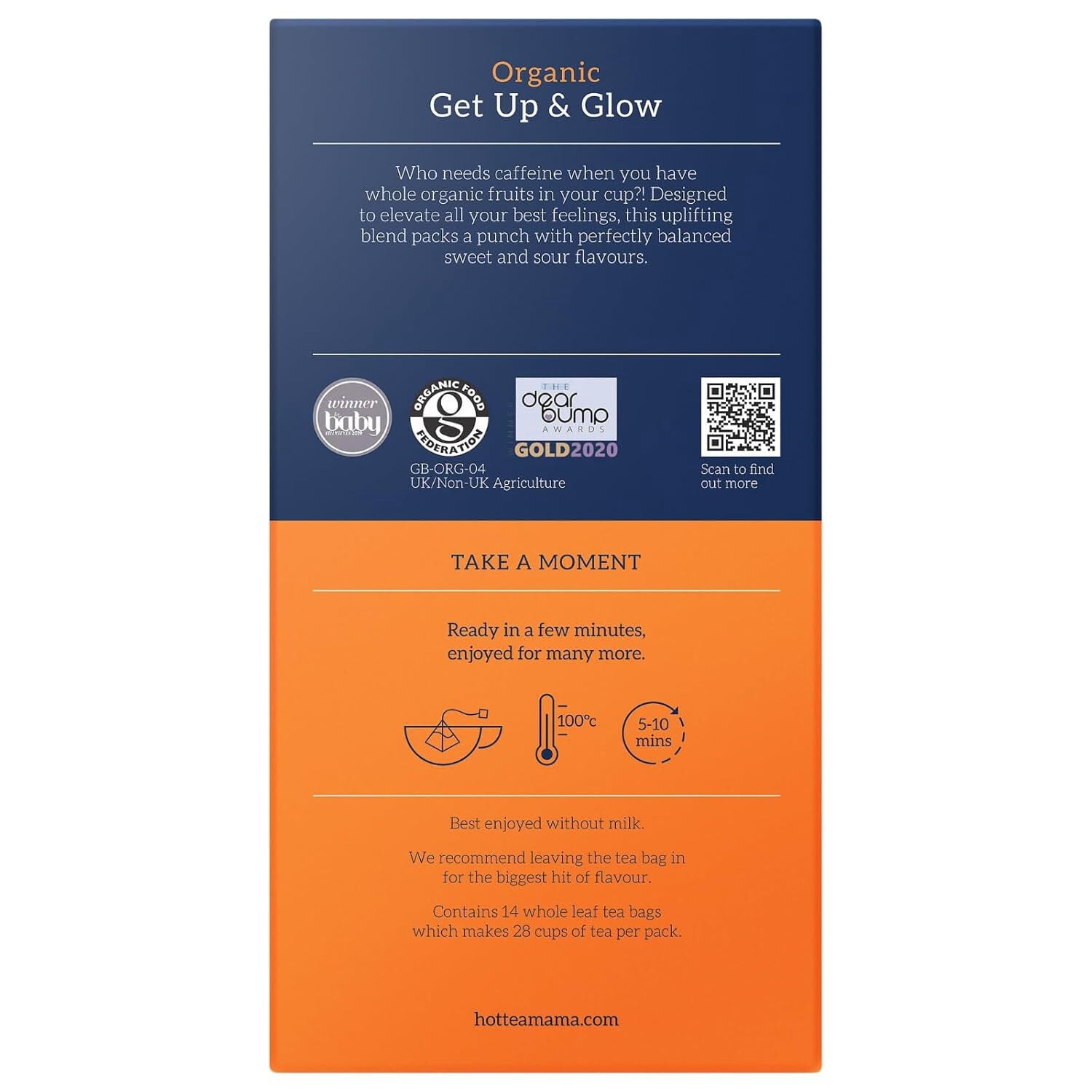 Organic Get Up  Glow by HotTea Mama