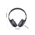 thumbnail image 3 of Auriculares Inalámbricos Bluetooth, Over Ear Gaming Headset con Cancelación de Ruido Hifi Sound, 20x18x7.5cm/6.50x2.95In Black 30H Battery Life Aux Cable, 3 of 8