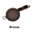 thumbnail image 3 of tredstone Earring Setting Blank Base DIY Craft Jewelry Ear Stud Replacement Handicraft Making Finding Professional Craftsman Bronze, 3 of 7