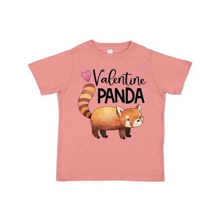 

Inktastic Valentine Panda Cute Red Panda Gift Toddler Boy or Toddler Girl T-Shirt