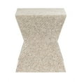 thumbnail image 3 of Linon Table d'Appoint en Bois Capiz Mosaïque en Ivoire, 3 of 16