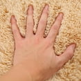 thumbnail image 3 of Xiao Hua Juego de 3 alfombrillas de baño, alfombrillas contorneadas y fundas de baño con respaldo de goma, color negro, 3 of 5