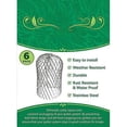 thumbnail image 4 of 6 Pack 3 Inch Expandable Aluminium Filter Strainer Gutter Downspout for Stopping Blockage Leaves, 4 of 5