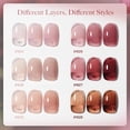 thumbnail image 2 of Set de esmaltes de uñas GAOY Rose Garden Jelly Gel, 6 colores, 6,5 ml, 2 of 6
