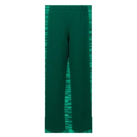 Soffe B9040301XLG Youth Fleece HM Bottom Pant, Dk Green - Extra Large