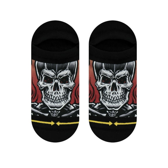 No Time To Waste No Show Socks With Art By Jimbo Phillips