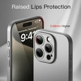 thumbnail image 4 of JETech Slim Case for iPhone 15 Pro 6.1-Inch with Camera Lens Full Cover Protection, Ultra-Thin Lightweight Matte Finish Minimalist Protective Phone Cover (Natural Titanium), 4 of 6