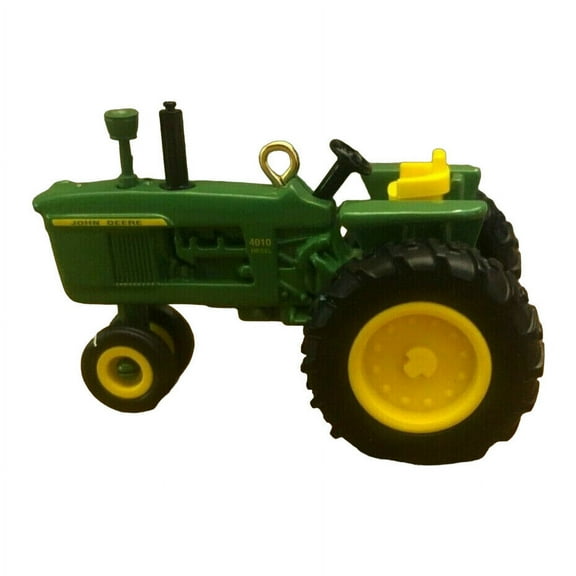 2004 Model 4010 Tractor (John Deere) Hallmark Keepsake Christmas Tree Ornament - QXI5291