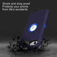thumbnail image 3 of Entronix Funda Resistente para iPhone 7/8, Triple Capa, Resistente a Golpes y Anticaídas, Color Azul Marino, 3 of 6