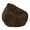 Coffee, variant on Soft Linen Bean Bag Chair Cover Washable Zippered Replacement Cover for Bedroom Living Room Dorm Home (27.56 x 31.5 Inch)