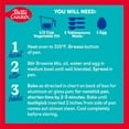 thumbnail image 4 of 2X - Betty Crocker Lower Sugar Double Chocolate Fudge Brownie Mix, 4 of 5
