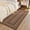 Orange Brown, variant on HIWEAVER Orange Brown 5' x 7' Washable Modern Outdoor Area Rug for Patios Non-slip Soft Neutral Scalloped Bordered Pattern Indoor Throw Carpet for Living Room Bedroom Decor