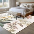 thumbnail image 4 of 6'x9' Area Rugs, Vintage Spring Floral Indoor Outdoor Area Rug for Living Room Bedroom, Summer Flowers Farmhouse Washable Bathroom Rugs Kitchen Floor Carpet Mats Home Decor Aesthetic, 4 of 8