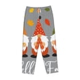 thumbnail image 6 of Fotbe Hello Fall Gnomes Women's Pajama Pants,Sleepwear Pants,Pj Bottoms Drawstring And Pockets-XX-Large, 6 of 7