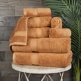 thumbnail image 7 of Superior 800 GSM Egyptian Cotton 6-Piece Face Towel Set, Soft Ultra Absorbent Towels, Light Blue, 7 of 7