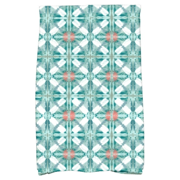 Simply Daisy 18" x 30" Beach Tile Geometric Print Kitchen Towel