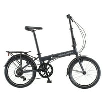 Schwinn Adapt Folding Bike, 20 Inch Wheel, 7 Speed, Steel Blue