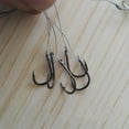thumbnail image 4 of 1 Pack of Fishing Lure(5 Hooks) - Stainless Steel Anti-Winding Fishing Swivel String Hook Fish Tackle Accessory, 4 of 7