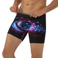 thumbnail image 3 of Picia v Pattern Men's Athletic Long Leg Briefs , Performance Stretch Underwear，Moisture-Wicking, 3 of 7