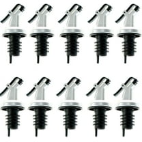 10Pcs Pour Spouts,Spirit Pourer Olive Oil Pourer Speed Pourer Liquor Bottle Pourers Pourers Liquid Pour Spout for Wine Liquor Olive Oil Coffee Syrup Vinegar Bottles
