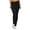 Solid (Navy), variant on "Women's Cotton Stretch Ankle Length Slim Fold-Over Tight Leggings // Solid (2PK: Black/Black), Size: S"