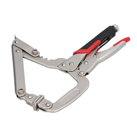 

Ymiko Locking Clamp Locking Face Clamp C Clamp Locking 4 Gear Adjustable Large Opening Clamping Tool For Woodworking