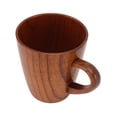 thumbnail image 2 of Tazas de té de madera hechas a mano, multifuncionales, seguras, ecológicas, de madera maciza, para beber té, café, vino, cerveza, bebidas calientes, 1 unidad, 2 of 15