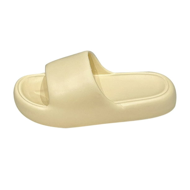 Amzcrzy Zapatos de mujer,Zapatos de mujer,Zapatillas de mujer, Pantuflas de color liso para mujer y hombre, súper suaves, transpirables y antideslizantes para el dormitorio y el hogar. Sandalias Muje