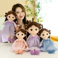thumbnail image 6 of EUBUY Princess Girl Doll Cute Stuffed Girl Plush Toy Children Birthday Gift Girls Plush Toy Blue 45CM, 6 of 8