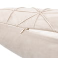 thumbnail image 5 of JWH Decorative Soft and Smooth  Geometric Velvet Throw Pillow Covers 18x18inch Beige for Sofa Couch Bed Decoration, 5 of 8