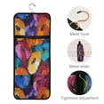 thumbnail image 5 of Iauyy 3 Piece Large Portable Hanging Toiletry Bags for Travel,Foldable Makeup Organizer with Multiple Compartments for Men&Women，Pointillism Technique, 5 of 9